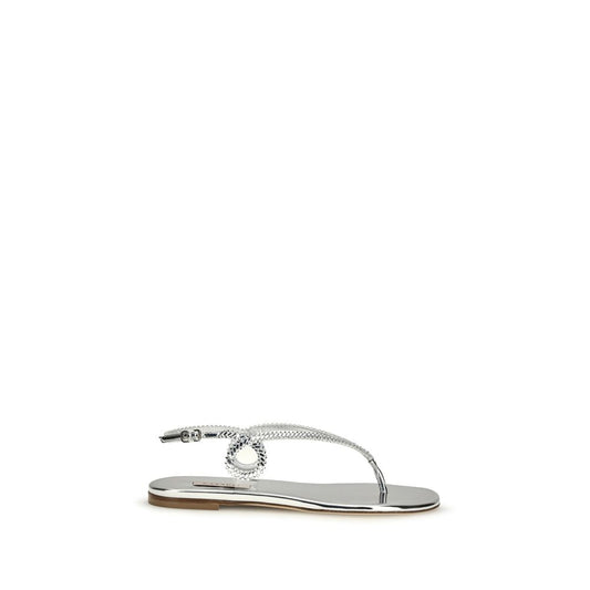 Casadei Silver Calf Leather Bos Taurus Flat Sandals 1728,72470364320,Casadei,EU36.5/US6.5,EU36/US6,EU37.5/US7.5,EU37/US7,EU38/US8,EU39/US9,EU40/US10,EU41/US11,Flat - Sandals - Shoes,New with tags,Sandals - Shoes,Shoes,Silver,Women