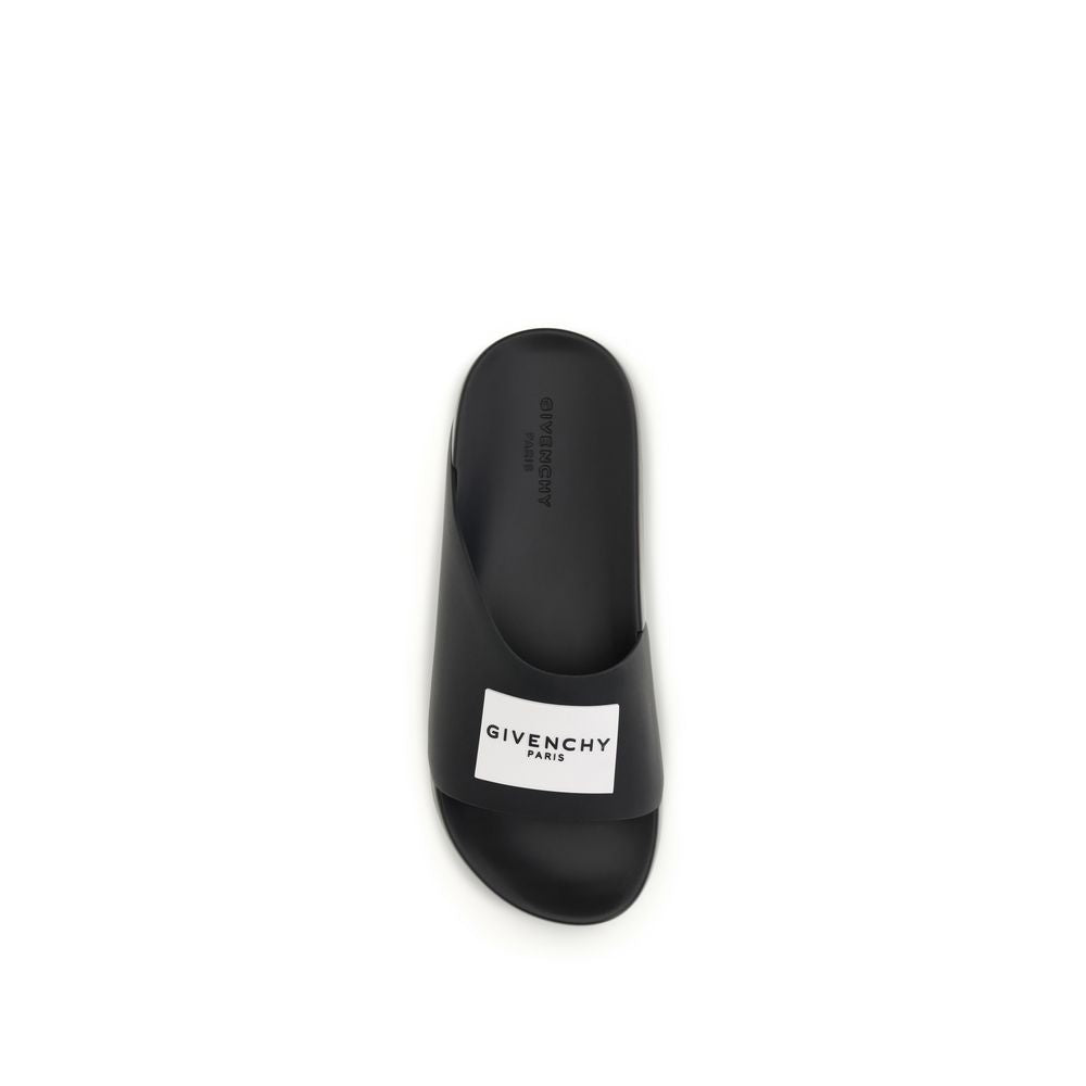 Givenchy Black Rubber Slippers 1728,72470364320,Black,EU39/US6,EU40/US7,EU41/US8,EU42/US9,EU43/US10,EU44/US11,EU45/US12,EU46/US13,Givenchy,Men,New with tags,Sandals - Shoes,Shoes,Slippers - Sandals - Shoes