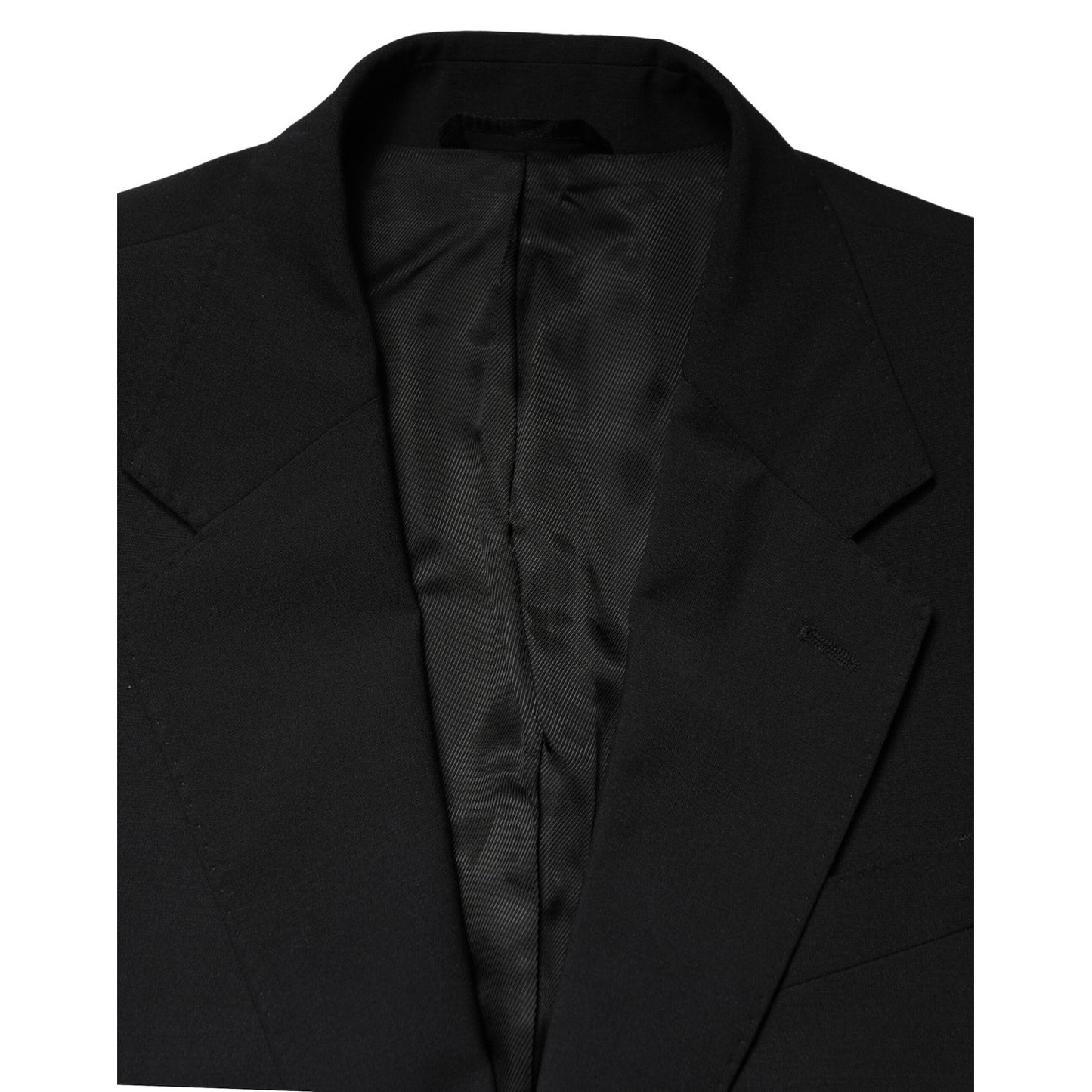 Dolce & Gabbana Black MARTINI Single Breasted Tuxedo Blazer