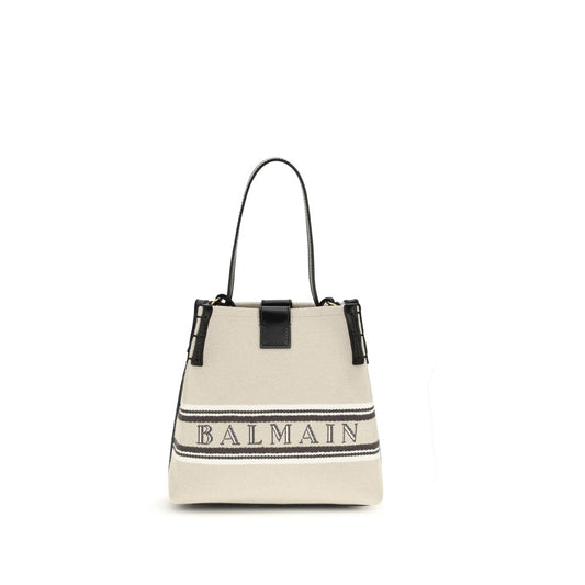Balmain Beige Cotton Shoulder Bag 1728,72470364320,Bags,Balmain,Beige,New with tags,Shoulder Bags - Bags,Women