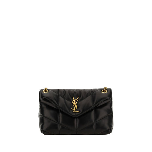 Saint Laurent Black Lamb Ovis Aries Aries Shoulder Bag 1728,72470364320,Bags,Black,New with tags,Saint Laurent,Shoulder Bags - Bags,Women