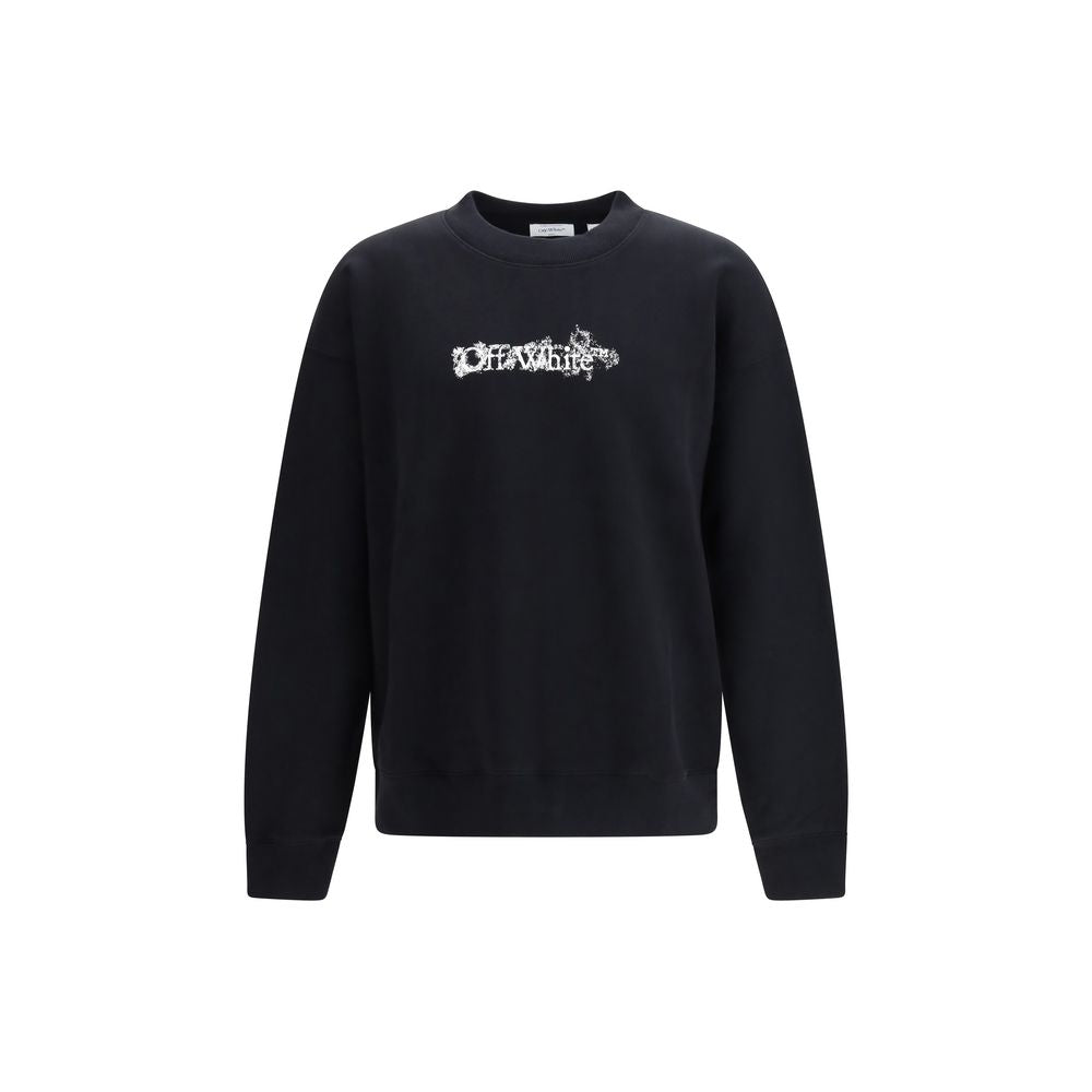 Off-White Black Cotton Sweatshirt1728,72470364320,Black,Clothing,L,M,Men,New with tags,Off-White,S,Sweaters - Clothing,Sweatshirts - Sweaters - Clothing,XL