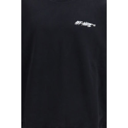 Off-White Black Cotton Sweatshirt1728,72470364320,Black,Clothing,L,M,Men,New with tags,Off-White,S,Sweaters - Clothing,Sweatshirts - Sweaters - Clothing,XL
