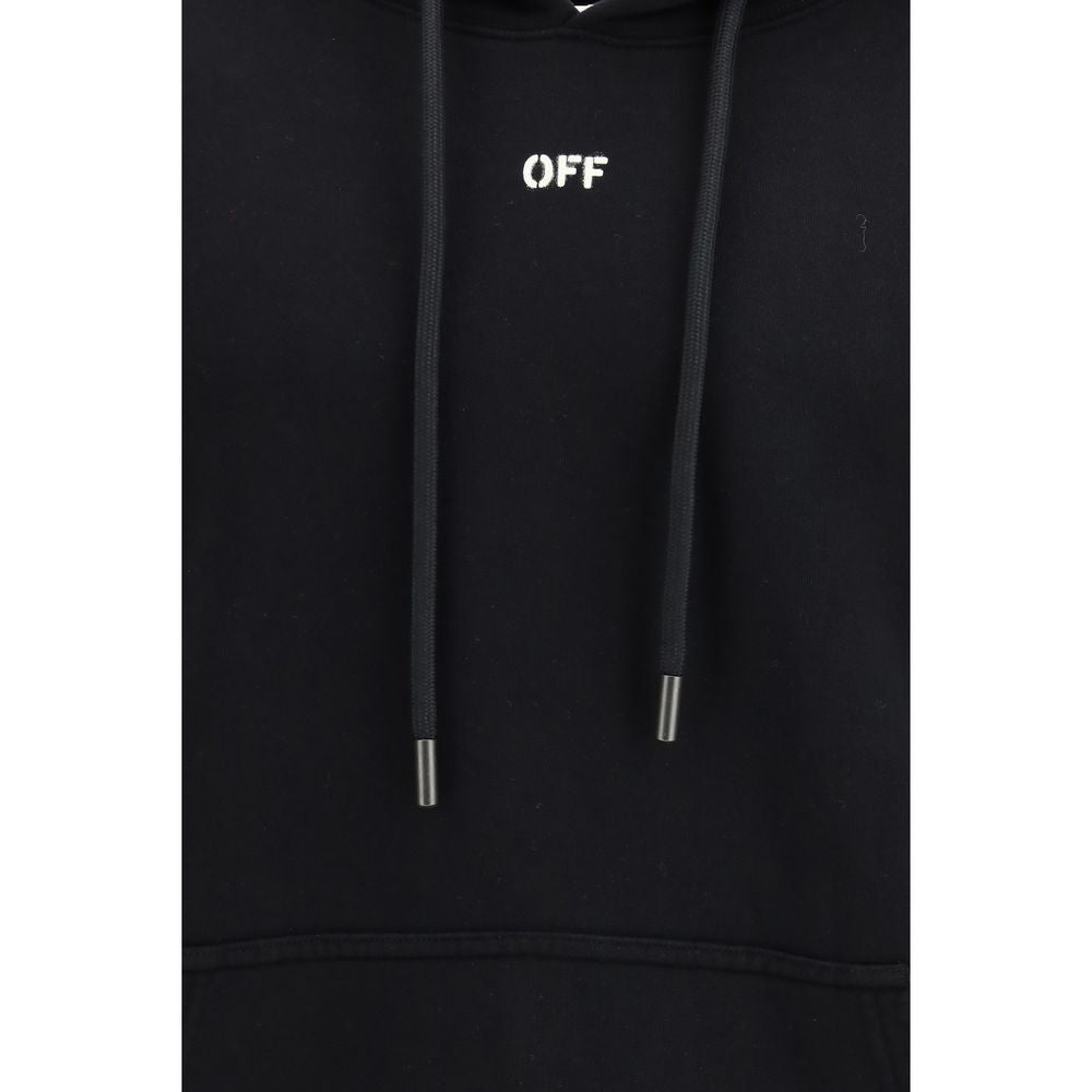 Off-White Black Cotton Sweatshirt1728,72470364320,Black,Clothing,L,M,Men,New with tags,Off-White,S,Sweaters - Clothing,Sweatshirts - Sweaters - Clothing,XL,XXL