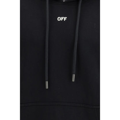 Off-White Black Cotton Sweatshirt1728,72470364320,Black,Clothing,L,M,Men,New with tags,Off-White,S,Sweaters - Clothing,Sweatshirts - Sweaters - Clothing,XL,XXL