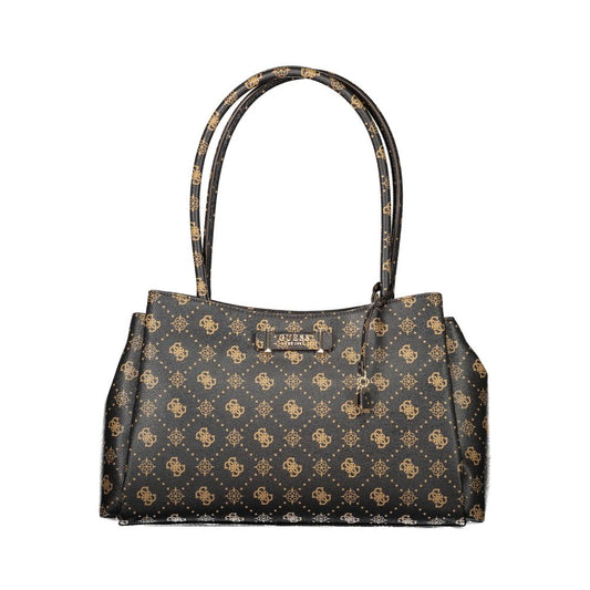 Guess Jeans Marrone Poliuretano Women Handbag 1728,67403481248,Bags,Brown,Guess Jeans,Handbags - Bags,New with tags,Women