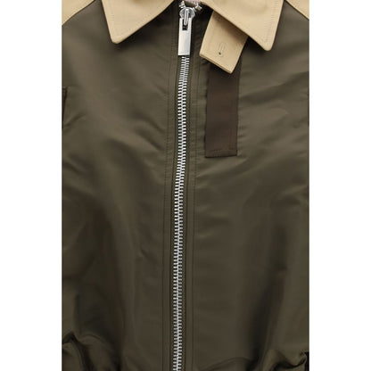 Sacai Bicolor Cotton Bomber