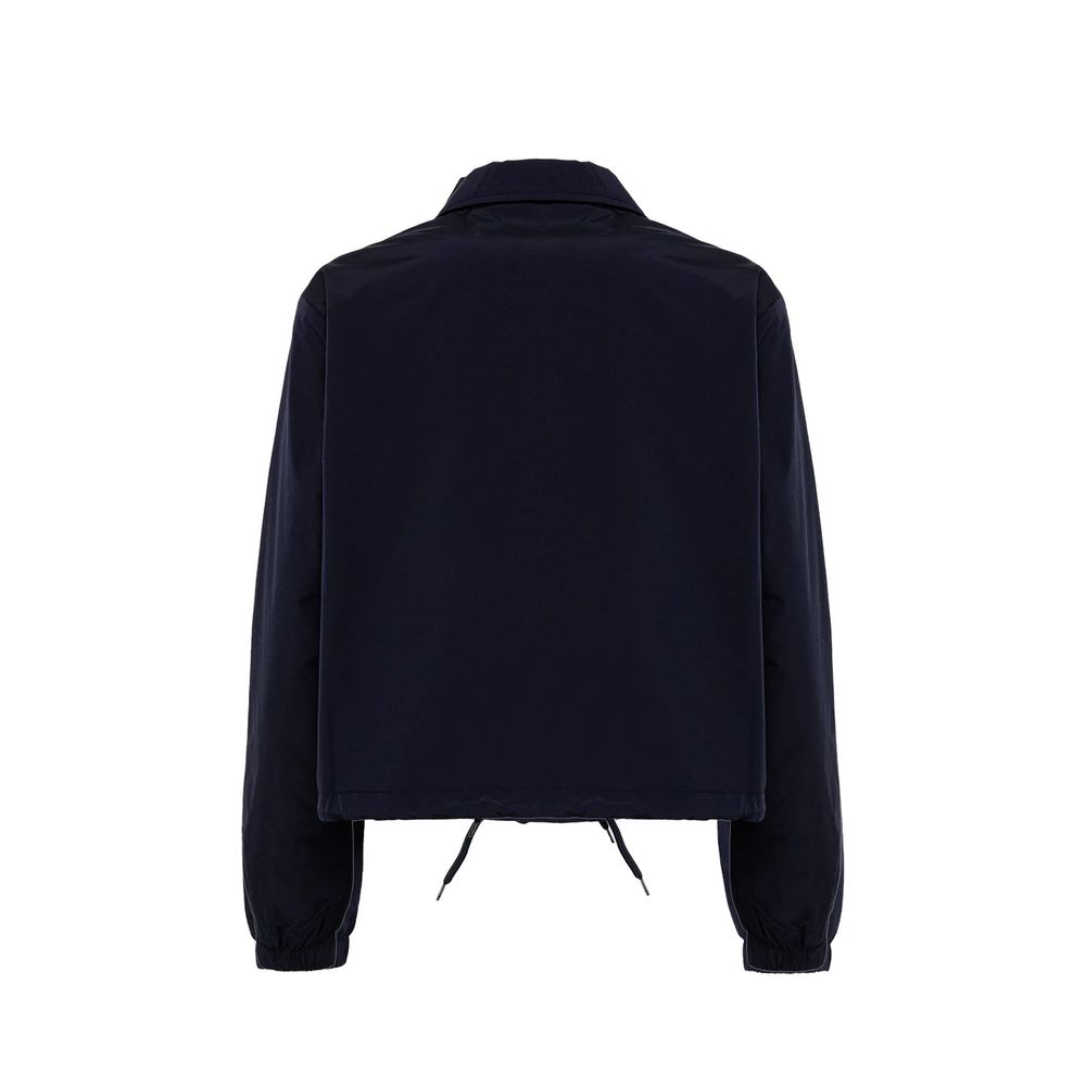 Autry Blue Polyester Shell Jacket