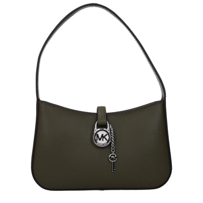 Michael Kors Green Leather Handbag