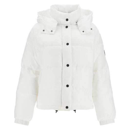 Pinko 'down jacket with logo patch Jackets Pinko