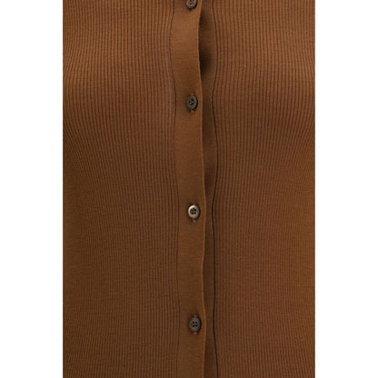 Prada Brown Wool Cardigan