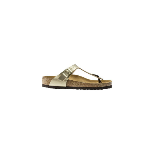 Birkenstock Gold Synthetic Flat Sandals 1728,71956299936,Birkenstock,EU36/US6,EU37/US7,EU38/US8,EU39/US9,EU40/US10,EU41/US11,EU42/US12,Flat - Sandals - Shoes,Gold,New with tags,Sandals - Shoes,Shoes,Women