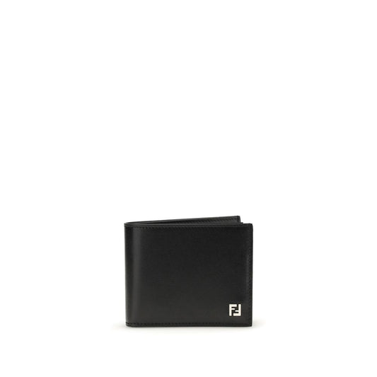 Fendi Black Calf Leather Bos Taurus Wallet 1728,72470364320,Accessories,Black,Fendi,Men,New with tags,Wallets - Accessories,Wallets - Wallets - Accessories