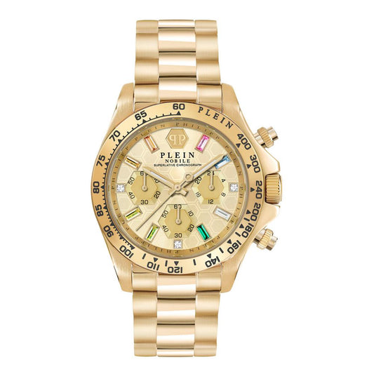 Philipp Plein Gold Stainless Steel Dress Watch 1728,67434610848,Accessories,Dress Watches - Watches - Accessories,Gold,New with tags,Philipp Plein,Watches - Accessories,Women