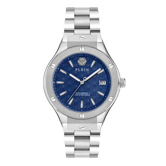 Philipp Plein Gray Stainless Steel Dress Watch 1728,67434610848,Accessories,Dress Watches - Watches - Accessories,Gray,Men,New with tags,Philipp Plein,Watches - Accessories