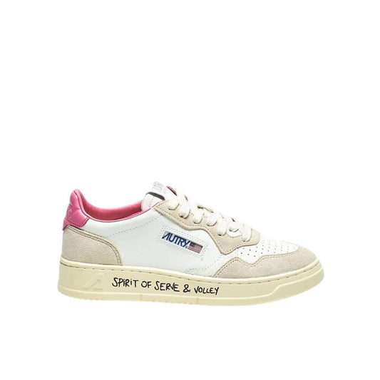 Autry White Leather Low Top Sneakers 1728,75611013280,Autry,EU35/US5,EU36/US6,EU37/US7,EU38/US8,EU39/US9,EU40/US10,EU42/US12,Low Tops - Sneakers - Shoes,New with tags,Shoes,Sneakers - Shoes,White,Women