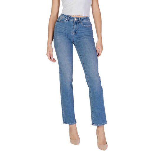 Vero Moda Light Blue Cotton Mom Jeans 1728,71956299936,Clothing,Jeans Denim - Clothing,Light Blue,Mom Jeans - Jeans Denim - Clothing,New with tags,Vero Moda,Women,XL/32