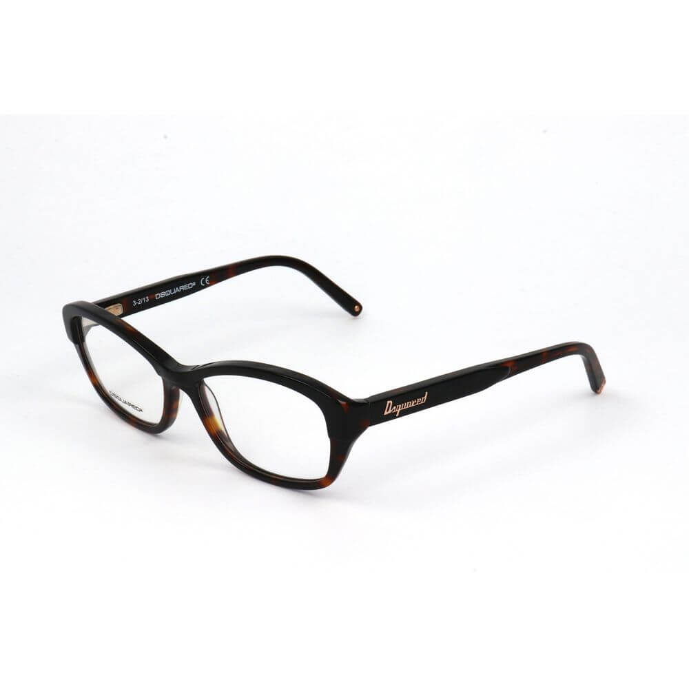 Dsquared² Brown Acetate Glasses (Frames) 1728,67434610848,Accessories,Brown,Dsquared²,Glasses (Frames) - Glasses and Sunglasses - Accessories,Glasses and Sunglasses - Accessories,New with tags,Women