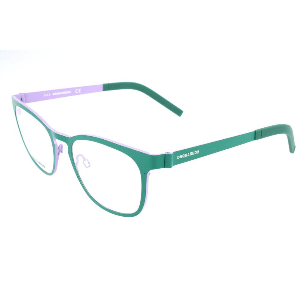 Dsquared² Bicolor Metal Glasses (Frames) 1728,67434610848,Accessories,Bicolor,Dsquared²,Glasses (Frames) - Glasses and Sunglasses - Accessories,Glasses and Sunglasses - Accessories,New with tags,Women