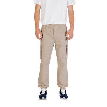 Calvin Klein Jeans Brown Cotton Cargo Pants