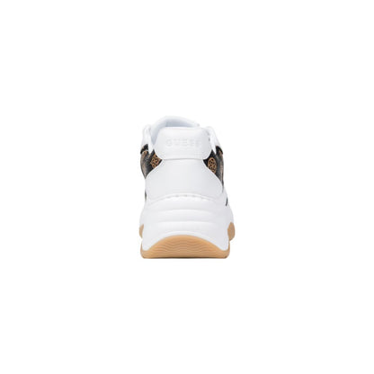 Guess White Polyethylene Chunky Sneakers