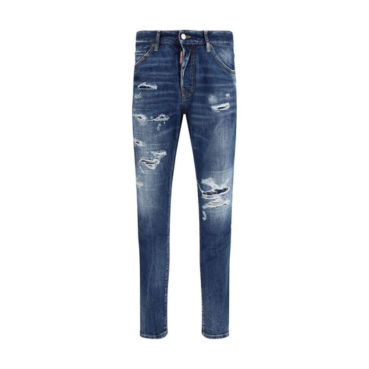 Dsquared² Blue Cotton Slim Fit Jeans 1728,72470364320,Blue,Clothing,Dsquared²,IT44 | XS,IT46 | S,IT48 | M,IT50 | L,IT52 | XL,IT54 | XXL,IT56 | 3XL,Jeans Denim - Clothing,Men,New with tags,Slim Fit Jeans - Jeans Denim - Clothing