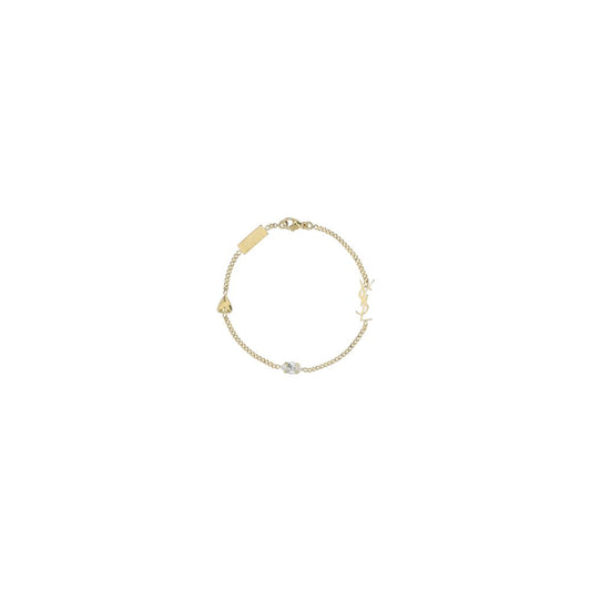 Saint Laurent Bicolor Brass Bracelet 1728,72470364320,Accessories,Bicolor,Bracelets - Jewellery - Accessories,Jewellery - Accessories,M,New with tags,Saint Laurent,Women