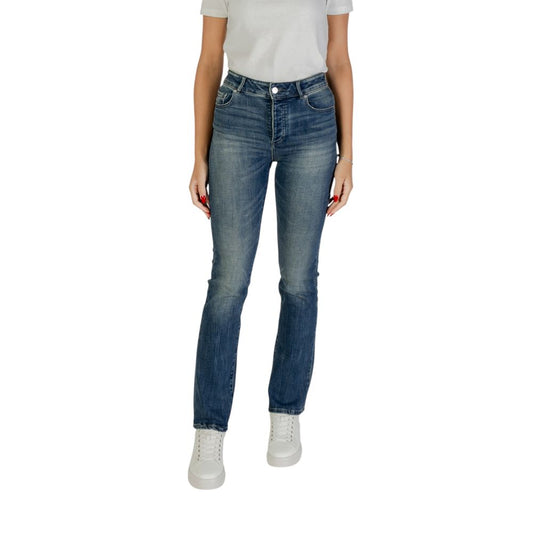 Armani Exchange Blue Cotton Skinny Jeans 1728,71956299936,Armani Exchange,Blue,Clothing,Jeans Denim - Clothing,New with tags,Skinny Jeans - Jeans Denim - Clothing,W25 | L30,W26 | L30,W27 | L30,Women