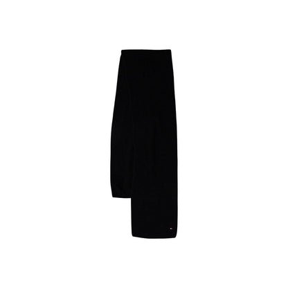 Tommy Hilfiger Black Cotton Beanie