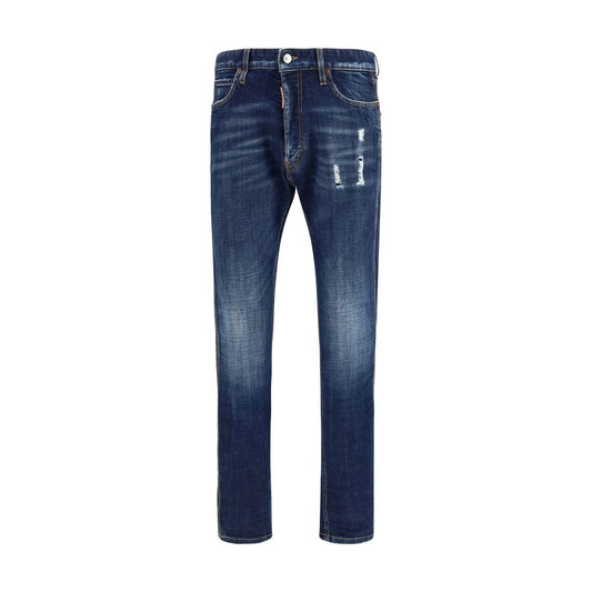 Dsquared² Blue Cotton Jeans Denim 1728,72470364320,Blue,Clothing,Dsquared²,IT44 | XS,IT46 | S,IT48 | M,IT50 | L,IT52 | XL,IT54 | XXL,IT56 | 3XL,Jeans Denim - Clothing,Men,New with tags