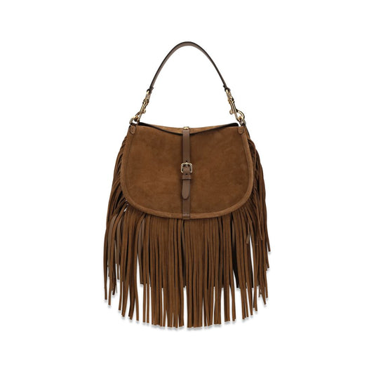 Etro Brown Calf Leather Bos Taurus Shoulder Bag 1728,72470364320,Bags,Brown,Etro,New with tags,Shoulder Bags - Bags,Women