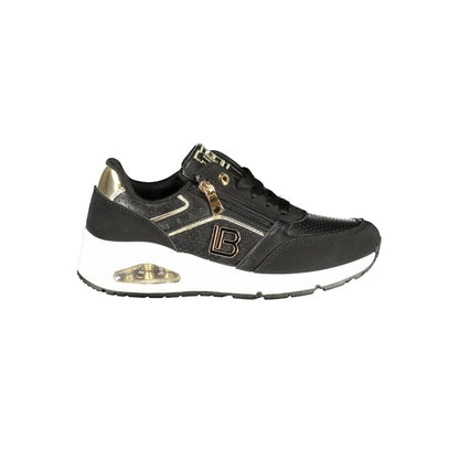 Laura Biagiotti Black Polyester Women Sneaker