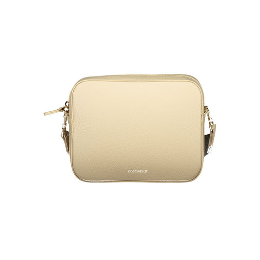 Coccinelle Beige Leather Women Handbag