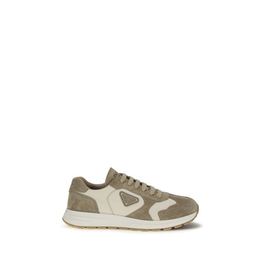 Prada Beige Calf Leather Bos Taurus Athletic Sneakers 1728,72470364320,Athletic - Sneakers - Shoes,Beige,EU39/US6,EU40/US7,EU42/US9,EU43/US10,EU44/US11,EU45/US12,Men,New with tags,Prada,Shoes,Sneakers - Shoes