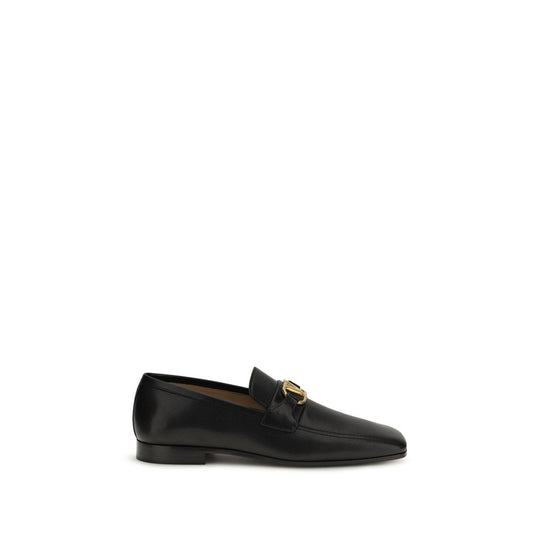 Valentino Garavani Black Goatskin Slip-On Loafers 1728,72470364320,Black,EU40/US7,EU41/US8,EU42/US9,EU43/US10,EU44/US11,EU45/US12,Loafers - Shoes,Men,New with tags,Shoes,Slip-On Loafers - Loafers - Shoes,Valentino Garavani