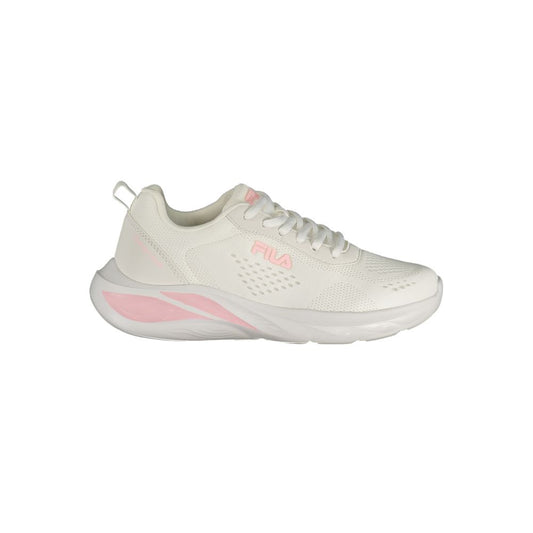 Fila White Polyester Athletic Sneakers 1728,67403481248,Athletic - Sneakers - Shoes,EU36/US6,EU37/US7,EU38/US8,EU39/US9,EU40/US10,EU41/US11,Fila,New with tags,Shoes,Sneakers - Shoes,White,Women
