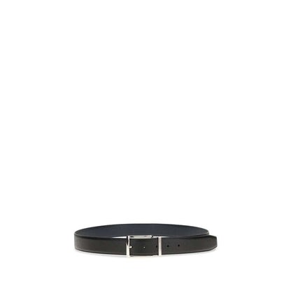 Ferragamo Blue Calf Leather Bos Taurus Regular Belt