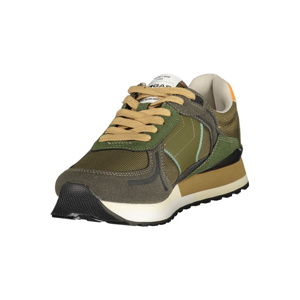 Gas Verde Polyester Men Sneaker 1728,67403481248,Athletic - Sneakers - Shoes,EU40/US7,EU41/US8,EU42/US9,EU43/US10,EU44/US11,EU45/US12,EU46,Gas,Green,Men,New with tags,Shoes,Sneakers - Shoes
