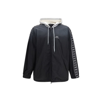 Balenciaga Black Polyester Shell Jacket 1728,72470364320,Balenciaga,Black,Clothing,Jackets & Coats - Clothing,L,Men,New with tags,Shell Jackets - Jackets & Coats - Clothing