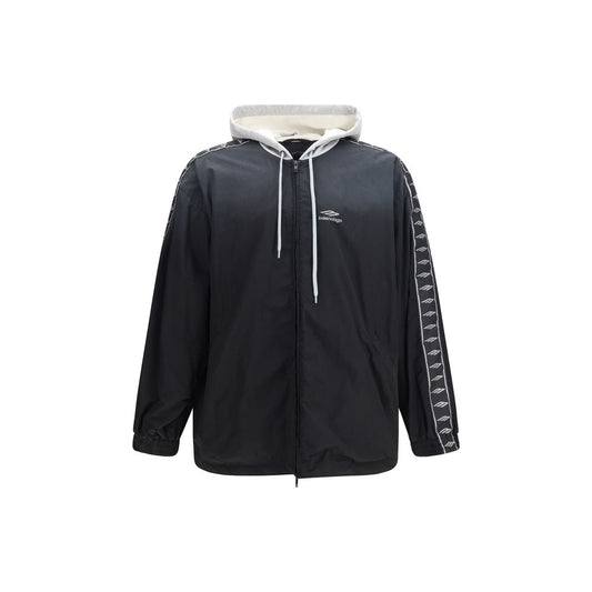 Balenciaga Black Polyester Shell Jacket 1728,72470364320,Balenciaga,Black,Clothing,Jackets & Coats - Clothing,L,Men,New with tags,Shell Jackets - Jackets & Coats - Clothing