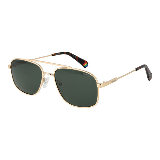 Polaroid Gold Metal Sunglasses 1728,67434610848,Accessories,Glasses and Sunglasses - Accessories,Gold,Men,New with tags,Polaroid,Sunglasses - Glasses and Sunglasses - Accessories