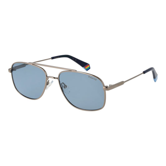 Polaroid Gray Metal Sunglasses 1728,67434610848,Accessories,Glasses and Sunglasses - Accessories,Gray,Men,New with tags,Polaroid,Sunglasses - Glasses and Sunglasses - Accessories