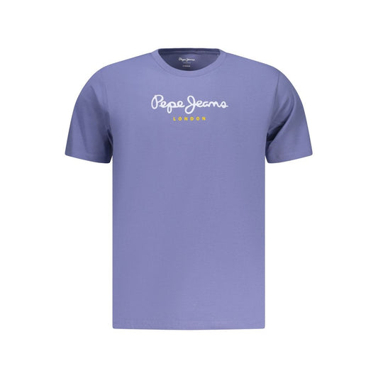 Pepe Jeans Blu Cotton Men T-Shirt