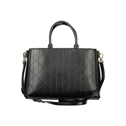 Mario Valentino Black Polyurethane Women's Bag