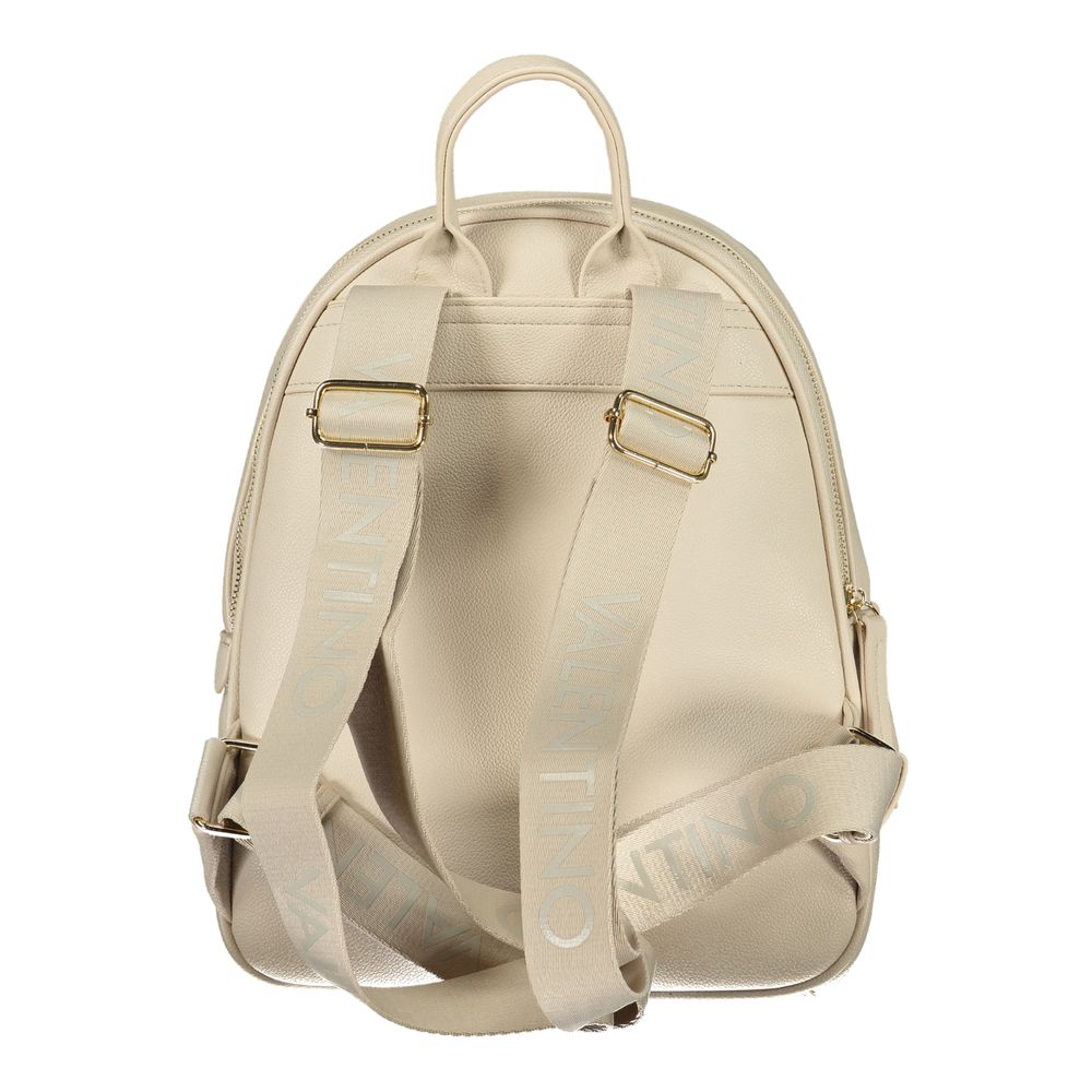 Valentino Beige Polyethylene Backpack