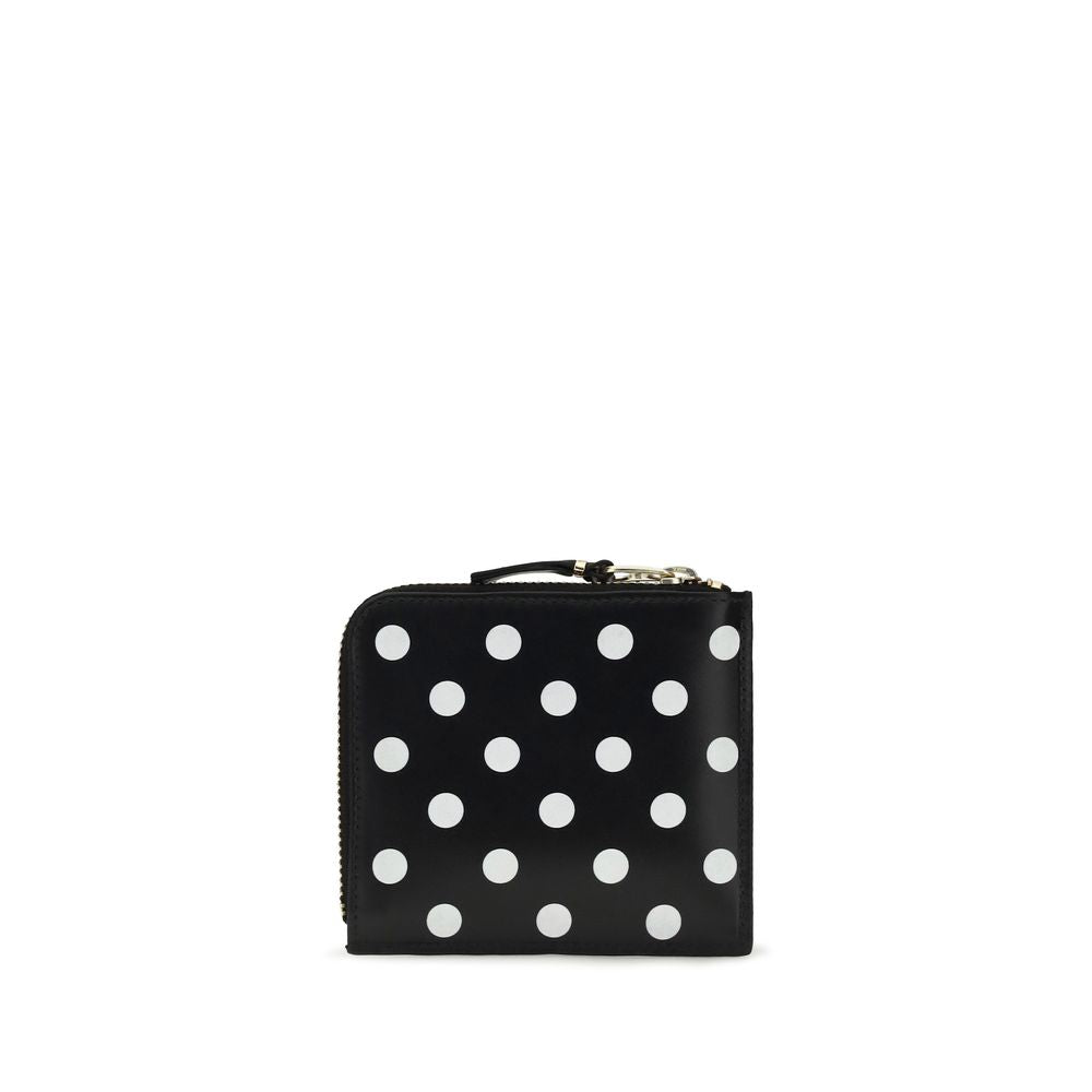 Comme Des Garçons Black Calf Leather Bos Taurus Wallet