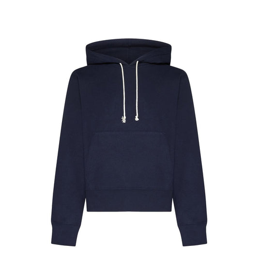 Saint Laurent Blue Cotton Sweatshirt