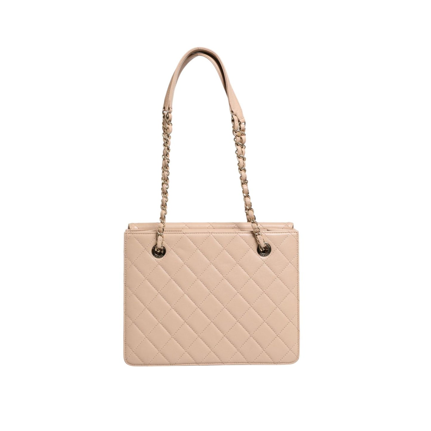 Chanel Quilted Leather Beauty Lock Flap Bag