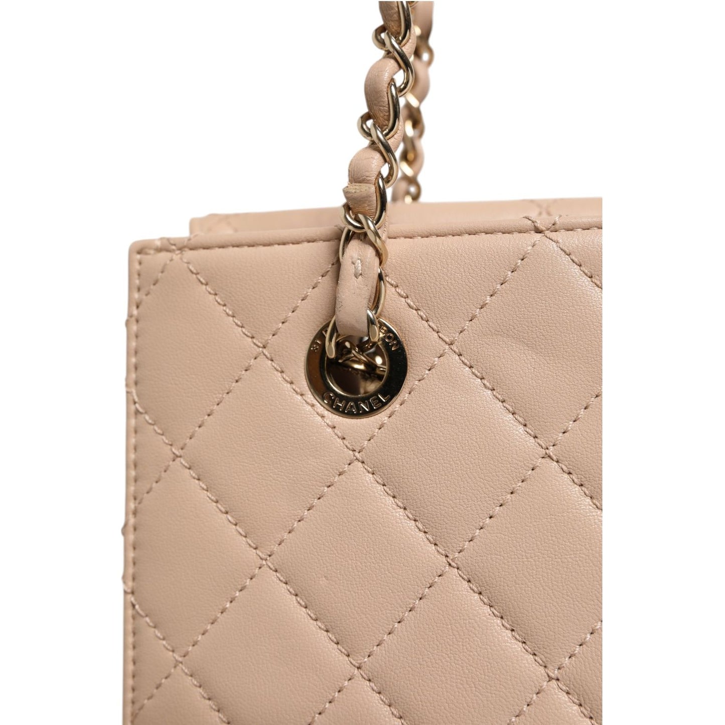 Chanel Quilted Leather Beauty Lock Flap Bag