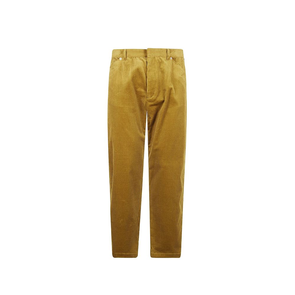 Prada Bicolor Cotton Casual Pants